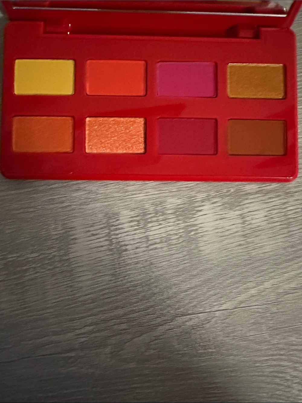 Vibrant Warm-Tone Eyeshadow Palette - Yellow, Orange, Pink, Gold, Brown